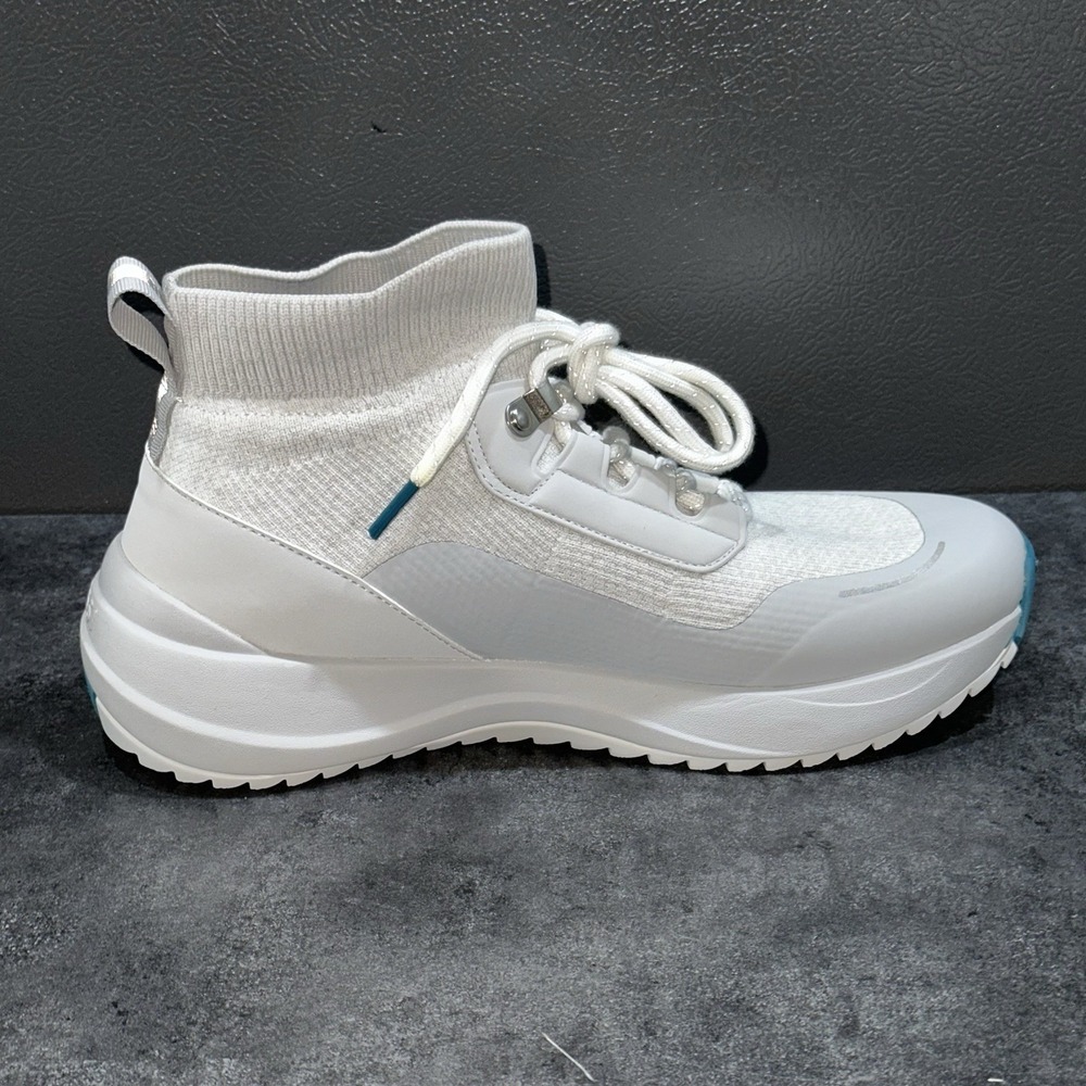 Vessi Cloudburst High Top Womens Size 9 Waterproof Sneakers Hiking Frost White - Picture 7 of 11